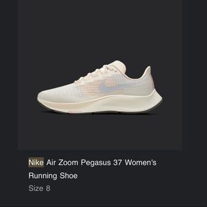Nike Air Zoom Pegasus 37 Women's Running Shoe size 8